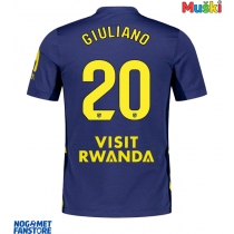 Atletico Madrid Giuliano Simeone #20 Gostujuci Dres 2025-26 Kratak Rukav